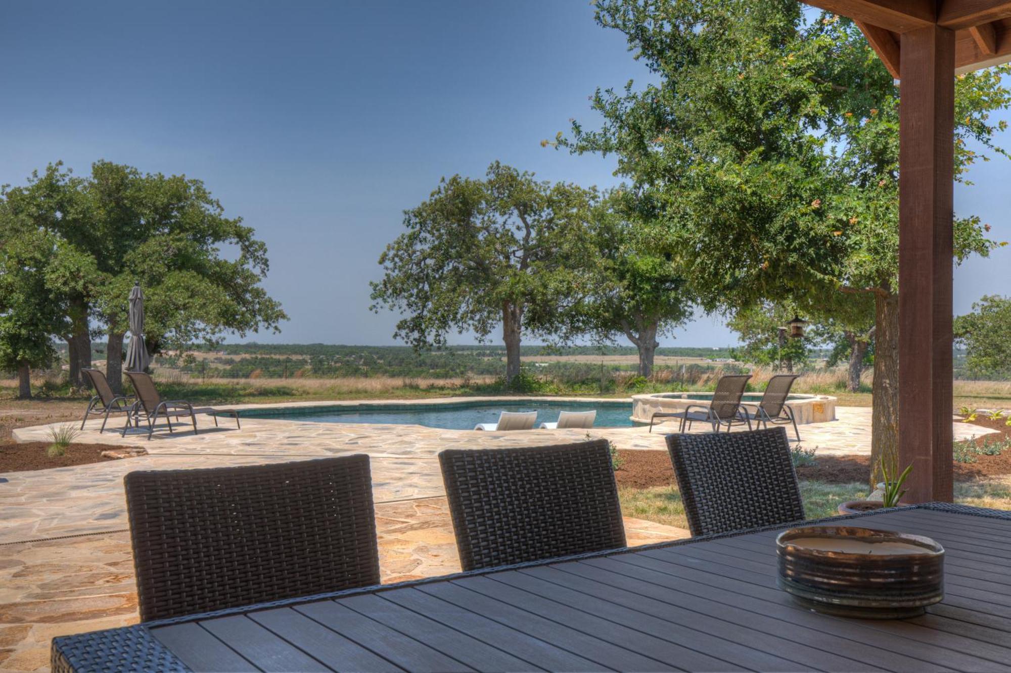 Luxury Ranch With Pool-Hot Tub-Firepit Near Fred! Villa Fredericksburg Kültér fotó